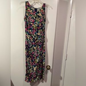 Vintage U. M. and Co. Again - Hawaiian floral print dress - size 9/10